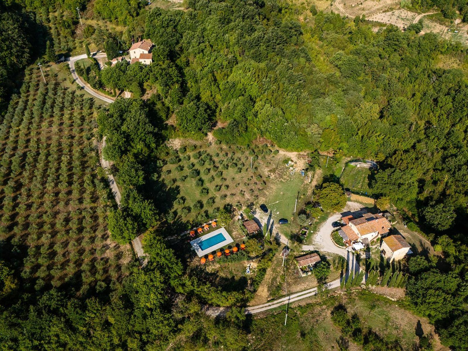 קסטלנובו די ואל די צ'צ'ינה Agriturismo Santa Caterina מראה חיצוני תמונה